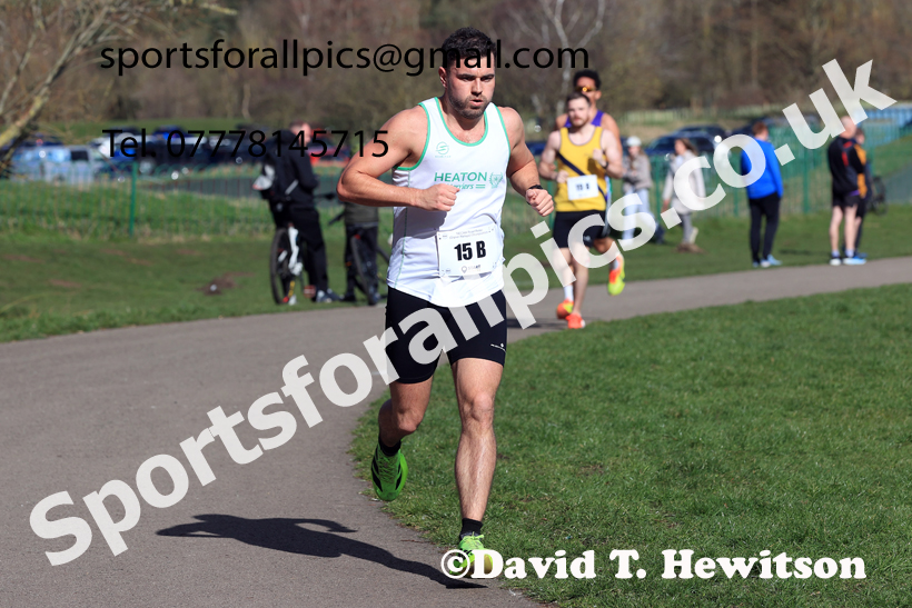 Senior Mens 2026 NECAA Royal Signals Road Relays, Hetton Lyons Country Park, Hetton le Hole. Photo: David T. Hewitson/Sports for All Pics
